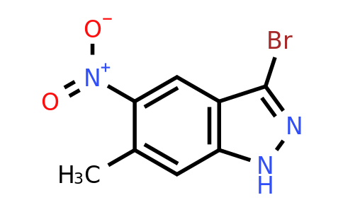 1000343-58-7 | 3-Bromo-6-methyl-5-nitro-1H-indazole