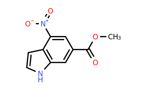 1000343-62-3 | Methyl 4-nitro-1H-indole-6-carboxylate