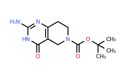 1000386-01-5 | tert-Butyl 2-amino-4-oxo-3,5,7,8-tetrahydropyrido[4,3-d]pyrimidine-6(4H)-carboxylate