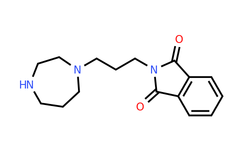 1000511-61-4 | 2-[3-(1,4-Diazepan-1-yl)propyl]-2,3-dihydro-1h-isoindole-1,3-dione