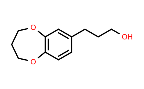 1000540-71-5 | 3-(3,4-Dihydro-2h-benzo[b][1,4]dioxepin-7-yl)propan-1-ol