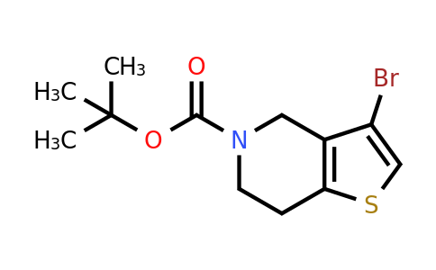 1000577-81-0 | tert-Butyl 3-bromo-6,7-dihydrothieno[3,2-c]pyridine-5(4H)-carboxylate