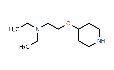 1000819-35-1 | Diethyl[2-(piperidin-4-yloxy)ethyl]amine