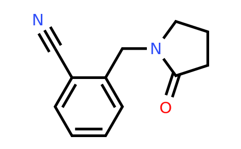 2-[(2-oxopyrrolidin-1-yl)methyl]benzonitrile
