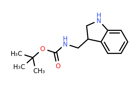 tert-butyl 2,3-dihydro-1h-indol-3-ylmethylcarbamate
