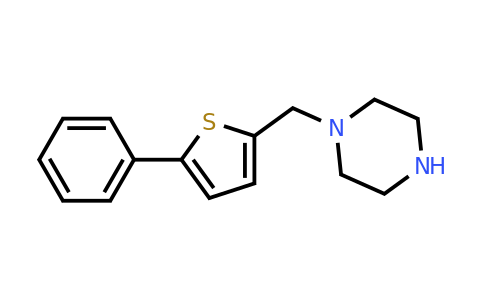 1000933-43-6 | 1-[(5-phenylthiophen-2-yl)methyl]piperazine
