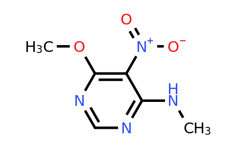 100114-07-6 | 6-Methoxy-N-methyl-5-nitropyrimidin-4-amine