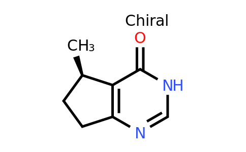 1001178-87-5 | (R)-5-Methyl-3,5,6,7-tetrahydro-4H-cyclopenta[d]pyrimidin-4-one