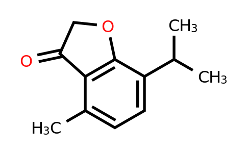 7-Isopropyl-4-methylbenzofuran-3(2h)-one