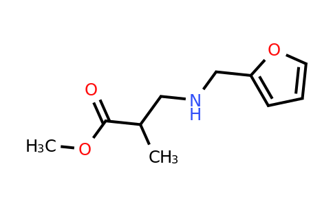 Methyl 3-{[(furan-2-yl)methyl]amino}-2-methylpropanoate
