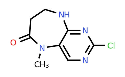 1001346-25-3 | 2-Chloro-5-methyl-5,7,8,9-tetrahydro-6H-pyrimido[4,5-b][1,4]diazepin-6-one