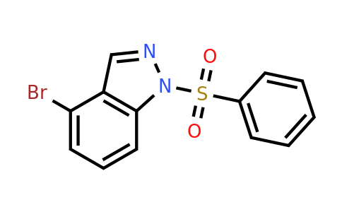 1001415-32-2 | 1-(Benzenesulfonyl)-4-bromo-1H-indazole