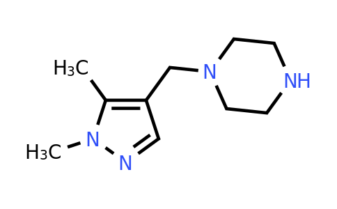 1001757-60-3 | 1-((1,5-Dimethyl-1h-pyrazol-4-yl)methyl)piperazine