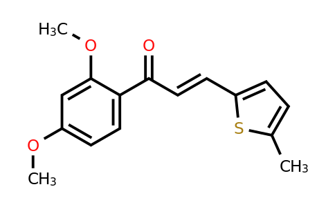 1002460-75-4 | (2E)-1-(2,4-Dimethoxyphenyl)-3-(5-methylthiophen-2-yl)prop-2-en-1-one