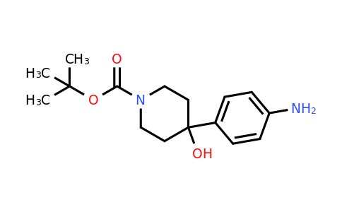 tert-butyl 4-(4-Amino-phenyl)-4-hydroxy-piperidine-1-carboxylate