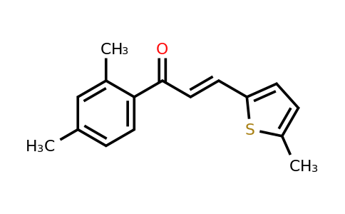1002898-30-7 | (2E)-1-(2,4-Dimethylphenyl)-3-(5-methylthiophen-2-yl)prop-2-en-1-one