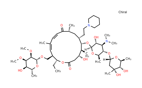 1003024-00-7 | Tylosin, 20-deoxo-20-(1-piperidinyl)-