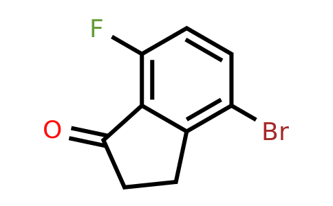 1003048-72-3 | 4-Bromo-7-fluoro-2,3-dihydro-1H-inden-1-one