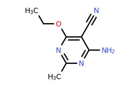 100377-98-8 | 4-Amino-6-ethoxy-2-methylpyrimidine-5-carbonitrile