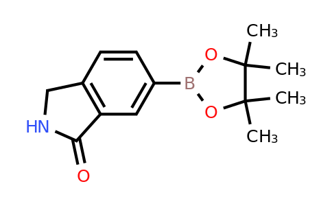 1004294-80-7 | 6-(4,4,5,5-Tetramethyl-1,3,2-dioxaborolan-2-yl)isoindolin-1-one