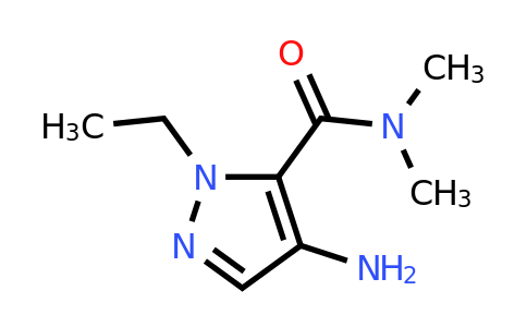 4-Amino-1-ethyl-n,n-dimethyl-1h-pyrazole-5-carboxamide