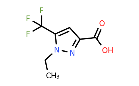 1H-Pyrazole-3-carboxylic acid, 1-ethyl-5-(trifluoromethyl)-