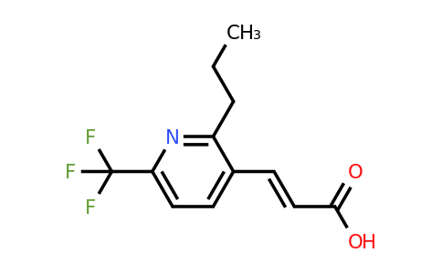 1005174-17-3 | (E)-3-(2-Propyl-6-(trifluoromethyl)pyridin-3-yl)acrylic acid