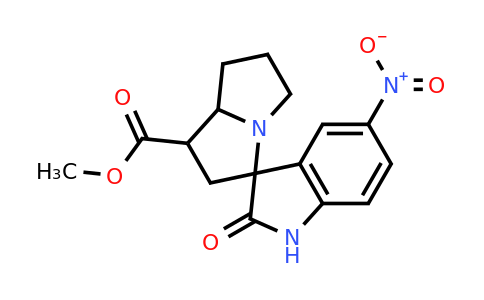 1005261-77-7 | Methyl 5-nitro-2-oxo-1',2',5',6',7',7a'-hexahydrospiro[indoline-3,3'-pyrrolizine]-1'-carboxylate