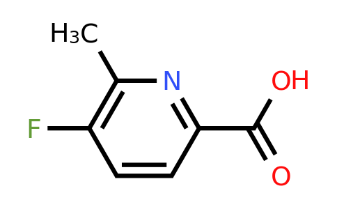 1005474-88-3 | 5-Fluoro-6-methylpyridine-2-carboxylic acid