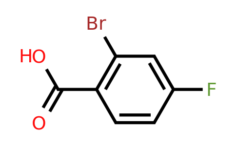 1006-41-3 | 2-Bromo-4-fluorobenzoic acid