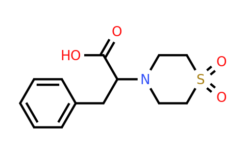 100610-68-2 | 2-(1,1-dioxidothiomorpholino)-3-phenylpropanoic acid