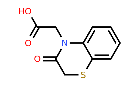 100637-60-3 | (2,3-Dihydro-3-oxo-4H-1,4-benzothiazin-4-yl)acetic acid