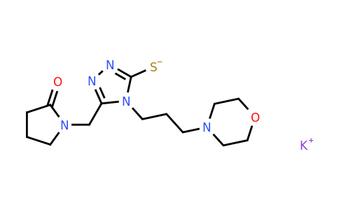 1006432-73-0 | Potassium {4-[3-(morpholin-4-yl)propyl]-5-[(2-oxopyrrolidin-1-yl)methyl]-4h-1,2,4-triazol-3-yl}sulfanide