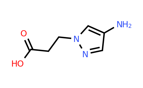 3-(4-Amino-1H-pyrazol-1-yl)propanoic acid