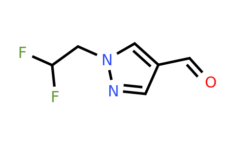 1006462-72-1 | 1-(2,2-difluoroethyl)-1H-pyrazole-4-carbaldehyde