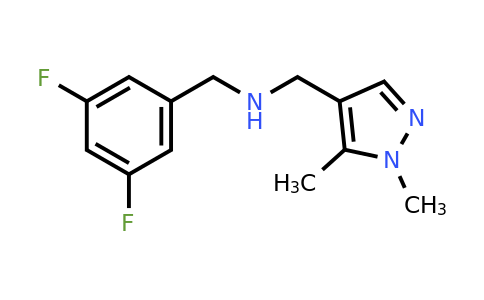 1006473-57-9 | n-(3,5-Difluorobenzyl)-1-(1,5-dimethyl-1h-pyrazol-4-yl)methanamine