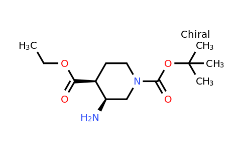 1006891-30-0 | o1-Tert-butylo4-ethyl(3s,4s)-3-aminopiperidine-1,4-dicarboxylate