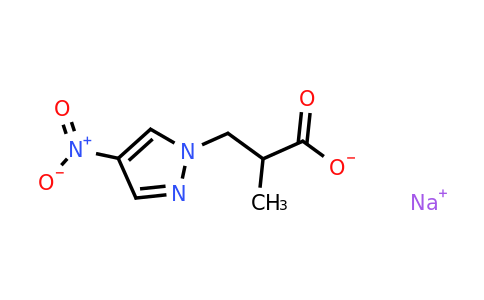 1006951-86-5 | Sodium 2-methyl-3-(4-nitro-1H-pyrazol-1-yl)propanoate