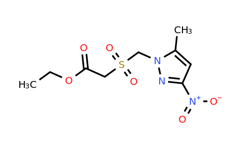 1006951-90-1 | Ethyl 2-(((5-methyl-3-nitro-1h-pyrazol-1-yl)methyl)sulfonyl)acetate