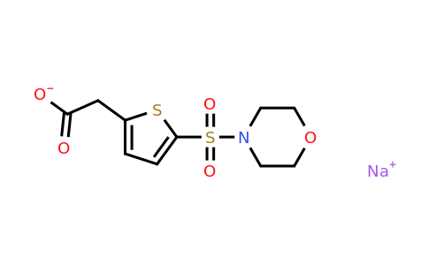 1007012-31-8 | Sodium 2-[5-(morpholine-4-sulfonyl)thiophen-2-yl]acetate