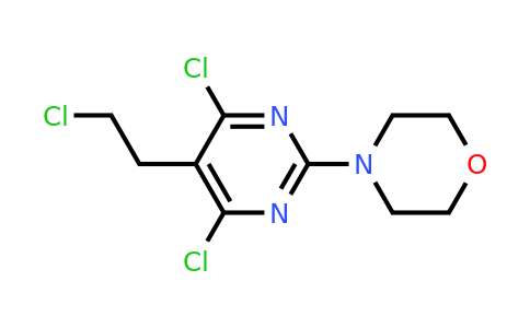 1007206-27-0 | 4-(4,6-Dichloro-5-(2-chloroethyl)pyrimidin-2-yl)morpholine