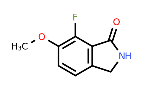 1007455-31-3 | 7-Fluoro-6-methoxy-2,3-dihydro-1H-isoindol-1-one