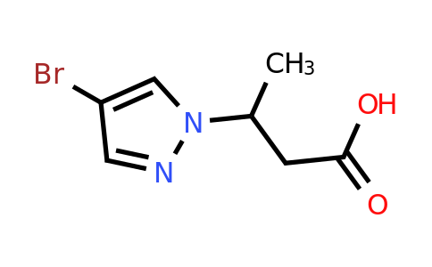 1007517-56-7 | 3-(4-Bromo-1h-pyrazol-1-yl)butanoic acid