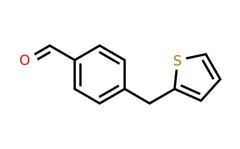 1007847-72-4 | 4-(Thiophen-2-ylmethyl)benzaldehyde