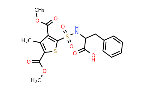 1007925-69-0 | ((3,5-Bis(methoxycarbonyl)-4-methylthiophen-2-yl)sulfonyl)phenylalanine