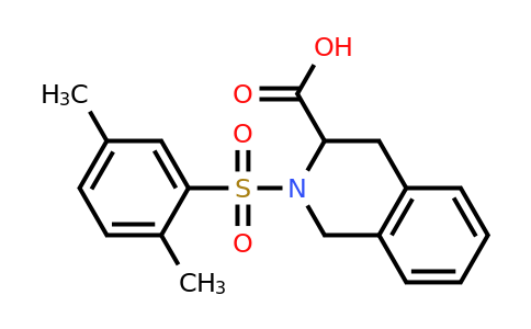 1008267-37-5 | 2-(2,5-Dimethylbenzenesulfonyl)-1,2,3,4-tetrahydroisoquinoline-3-carboxylic acid