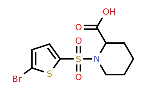 1008571-93-4 | 1-[(5-bromothiophen-2-yl)sulfonyl]piperidine-2-carboxylic acid
