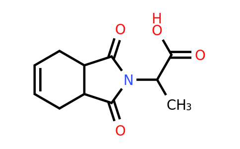 2-(1,3-Dioxo-2,3,3a,4,7,7a-hexahydro-1h-isoindol-2-yl)propanoic acid