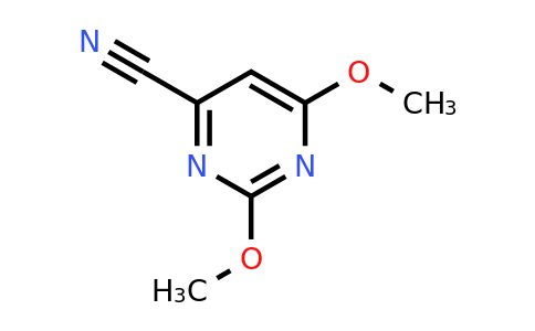 100868-70-0 | 2,6-Dimethoxypyrimidine-4-carbonitrile