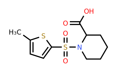 1008703-84-1 | 1-((5-Methylthiophen-2-yl)sulfonyl)piperidine-2-carboxylic acid